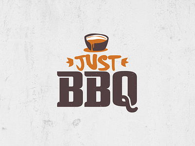 Just BBQ Logo Concept