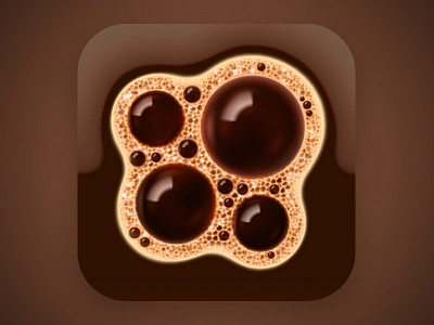 Percolator app c4d circles coffee icon ios ipad iphone iphoneography photo