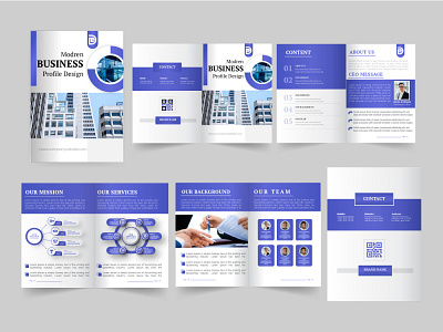 design company profile, business brochure, annual report