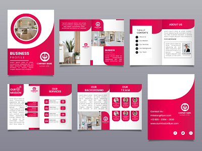 design company profile, business brochure,annual report