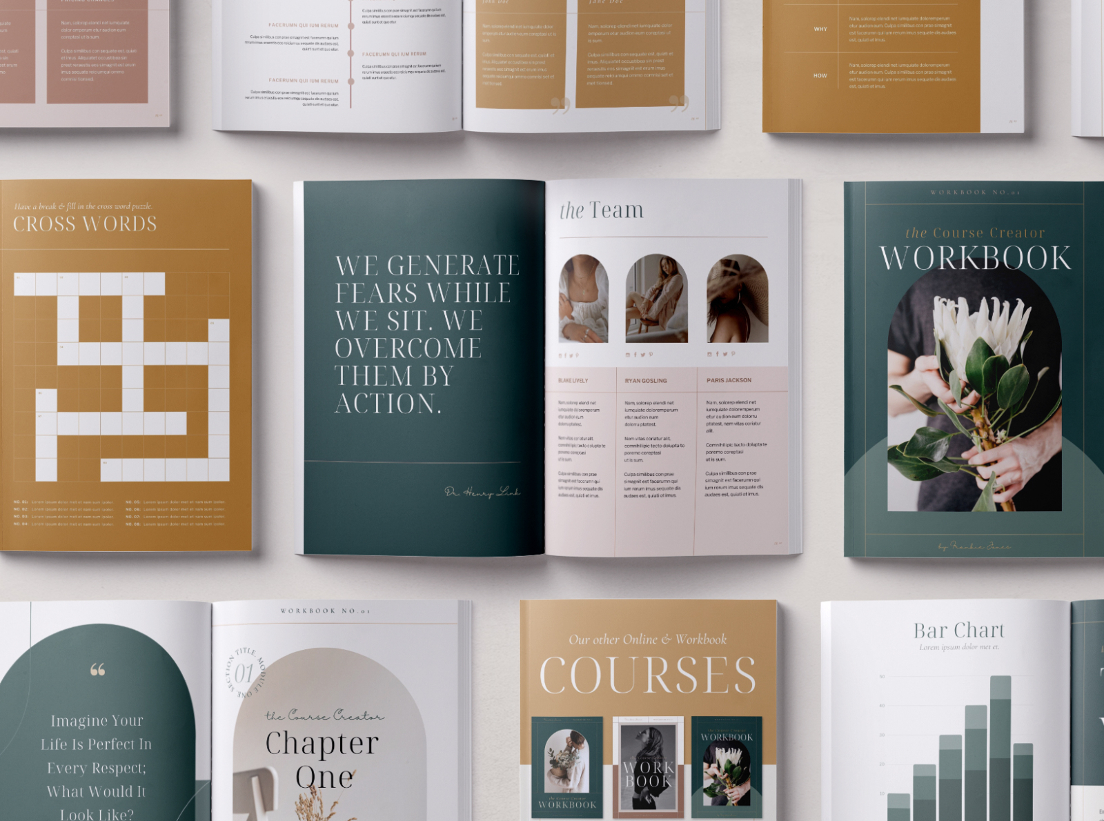 Course Creator Workbook Design by Marigold Studios on Dribbble