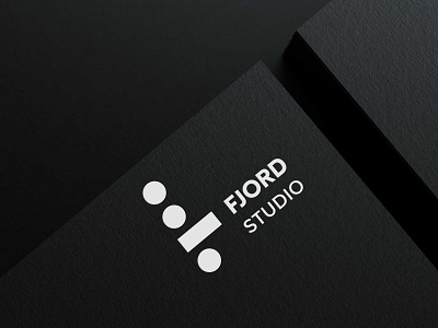 Fjord Studio Logo and Brand Identity branding design graphic design illustration logo typography