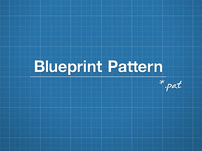 Blueprint Pattern *Freebie by Benjamin Roesner on Dribbble