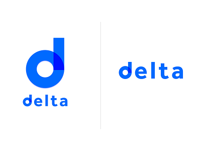 Delta Logo branding logo minimal strategy