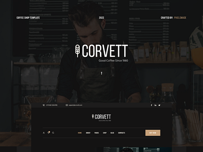 Your Favourite Coffee Shop Web Template