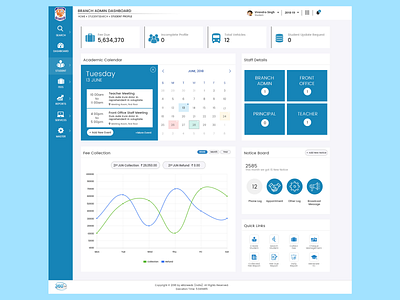 Dashboard graphic design logo ui