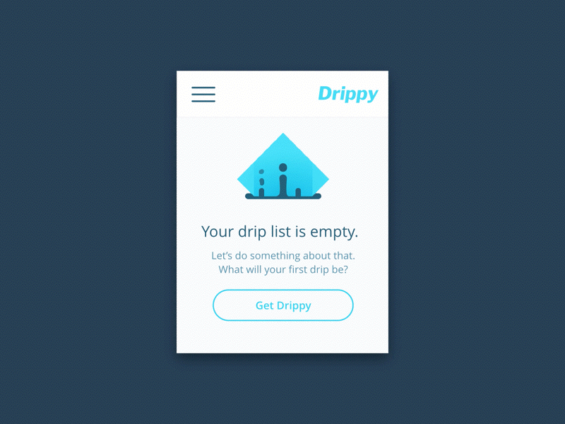 Random Design #1: "Drippy" App