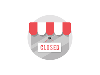 Store Closed close icon store