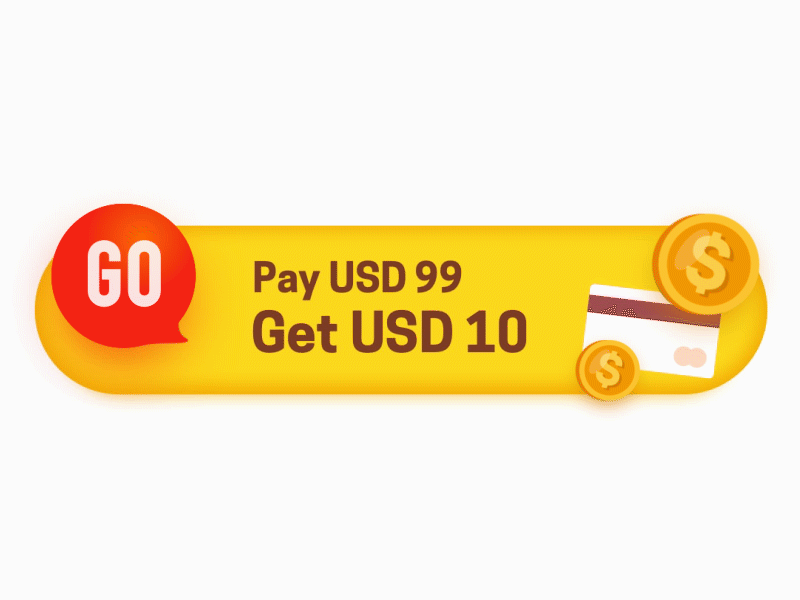 Caashback balloon banner cash coin go money pay promotion sale