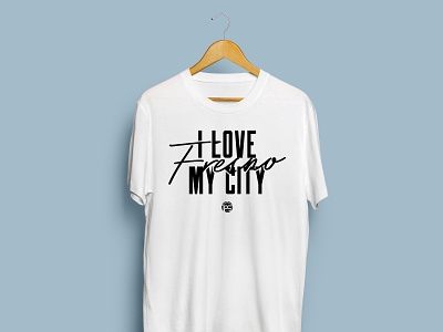 I Love My City - Fresno create design fresno i love my city logo merch outreach tshirt tshirt design typography
