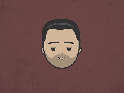 Negan character design flat icon iconic illustration lucille negan vector villian walking dead