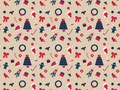 Christmas Patter christmas cute design pattern seamless pattern surface pattern textile design vector