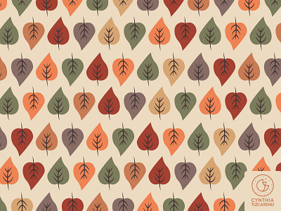 Fall Pattern blender fall leaves pattern surface pattern