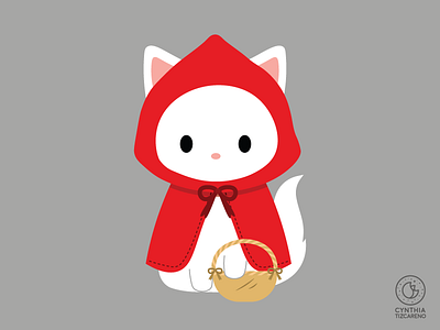 Red Riding Hood Cat