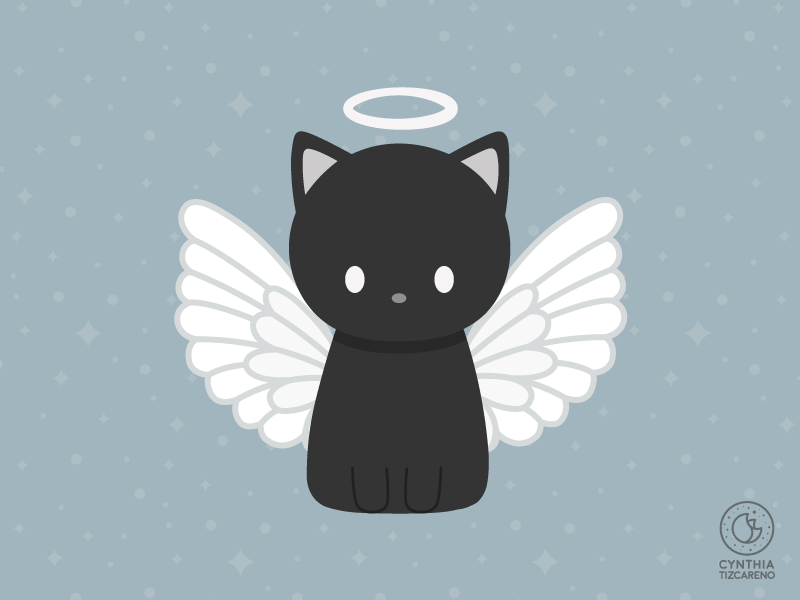 Angel Cat by Cynthia Tizcareno on Dribbble