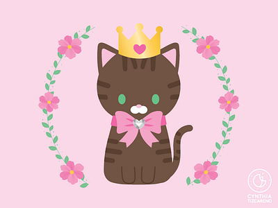 Princess Cat Portrait
