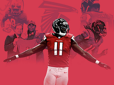 The trade that turned the tide centerpiece football julio jones nfl photoshop sports