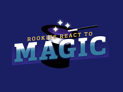 Rookies React To Magic football graphic design illustrator logo nfl photoshop sports team sports