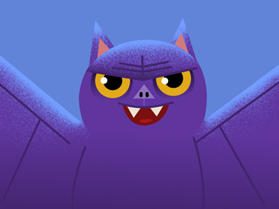Happy Halloween Bat adobe animation halloween illustration illustrator photoshop