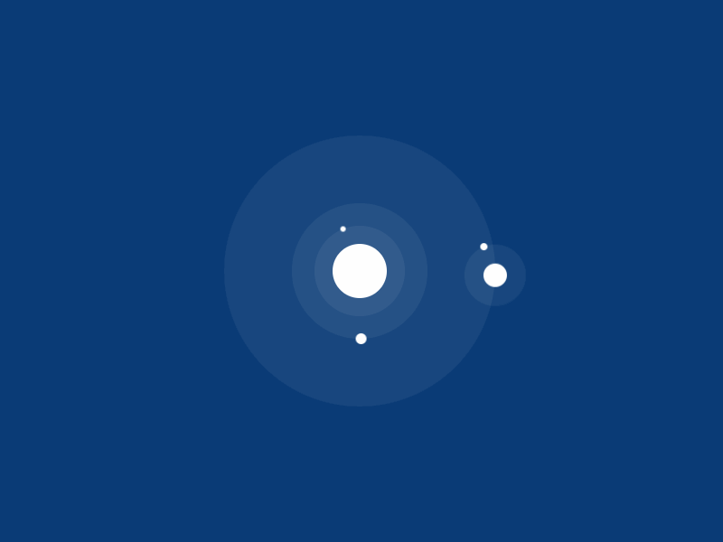 Solar System animation blue earth framer framerjs loader mask minimal moon space white