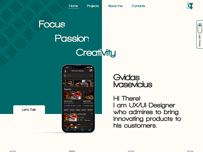 Portfolio branding design graphic design typography ui ux