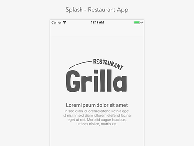 Splash - Restaurant App ios restaurant splash