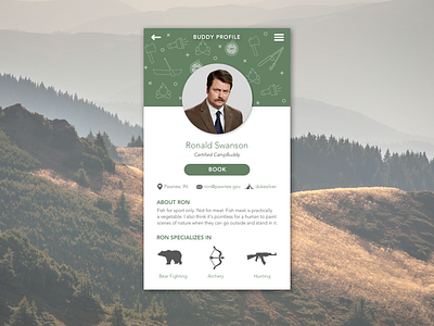 User Profile challenge dailyui mockup profile sketch userprofile