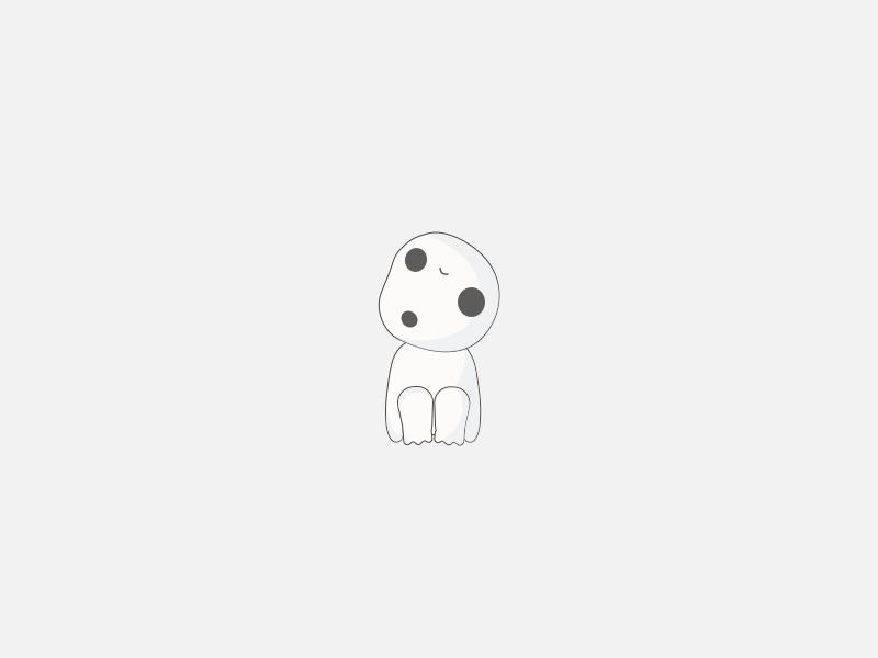 038: Kodama 100days 100daysofillustration illustration