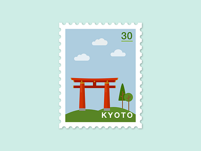 073: Kyoto Fushimi Inari Shrine 100days 100daysofillustration illustration