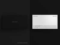 Personal Business Card Design