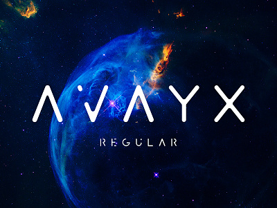 AVAYX Free Font avayx font free typeface