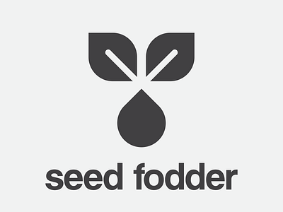 Logo Design, Seed Fodder. branding design graphic design illustration logo seedlogo vector