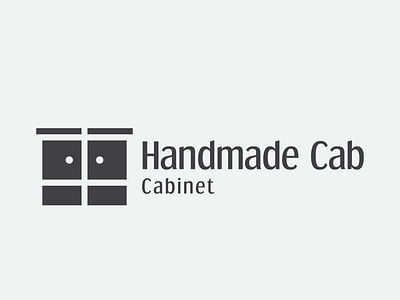 Logo Design, Handmade Cab Cabinet. branding cab cabinet cabinetlogo craft design graphic design handmade illustration logo typography vector wood