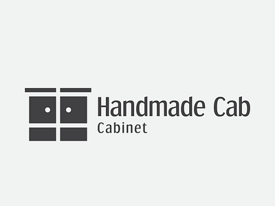 Logo Design, Handmade Cab Cabinet.