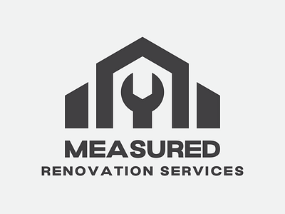 Logo Design, Measured Renovation Services.