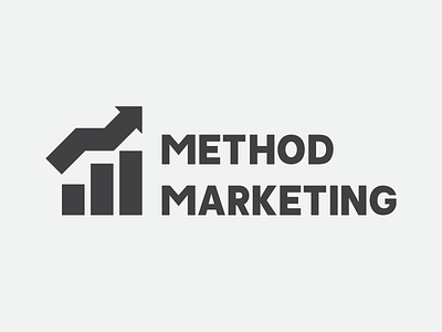 Logo Design, Method Marketing. branding design digitalmarketing freelancemarketing graphic design illustration logo marketing marketinglogo marketplace seo traffic typography vector