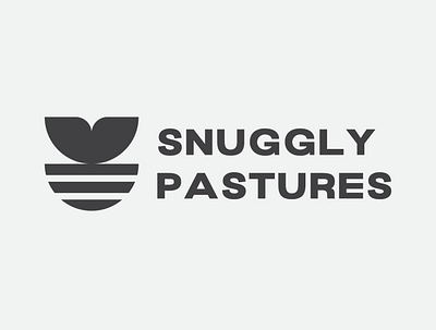 Logo Design, Snuggly Pastures. agriculture branding design eco farm farmer graphic design illustration logo pastures pastureslogo typography vector