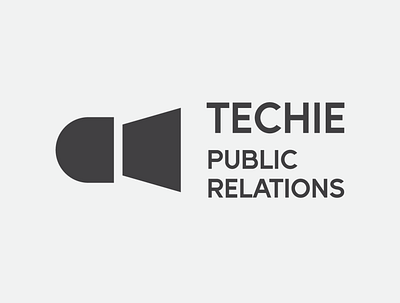 Logo Design, Techie Public Relations. branding design graphic design illustration logo managment public publicrelations publicrelationsagency publicrelationslogo relations typography vector