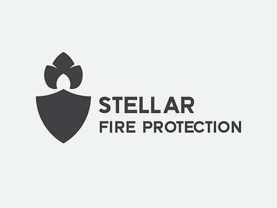 Logo Design, Stellar Fire Protection.