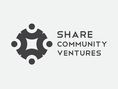 Logo Design, Share Community Ventures. branding community communitylogo communityventureslogo design graphic design illustration logo share typography vector ventures ventureslogo