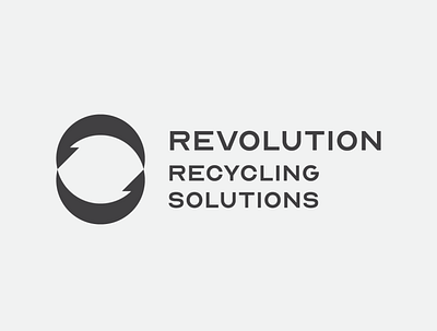 Logo Design, Revolution Recycling Solutions. branding design ecofriendly ecologo graphic design illustration logo recycling recyclinglogo recyclingsolutions recyclingsolutionslogo typography vector
