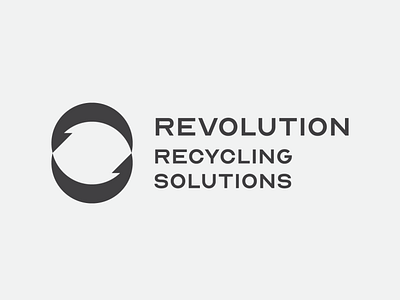 Logo Design, Revolution Recycling Solutions.