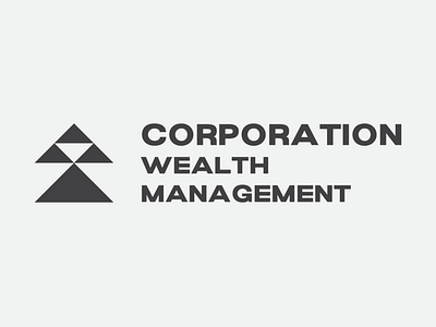 Logo Design, Corporation Wealth Management.