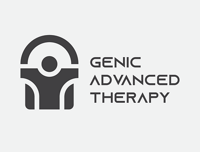 Logo Design, Genic Advanced Therapy. branding cure design graphic design health healthylifestyle illustration logo specialized therapy therapylogo typography vector