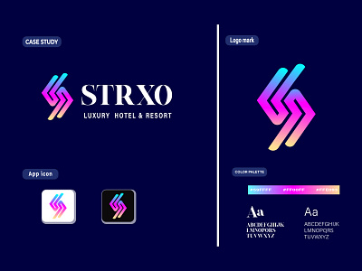 S- STRXO LUXURY HOTEL & RESORT 3d animation app branding brandinglogo brandinidentity design graphic design illustration logo logodisign luxury logo motion graphics resort logo design s letter logo design s logo ui