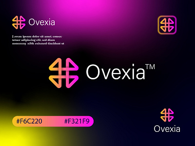 O- Ovexia, Branding Identity  logo design