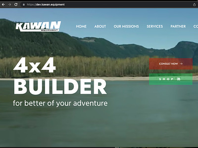 Kawan Equipment branding design ui web web design website