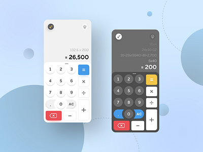 Calculator App app design calculator calculator app mathematics maths typography ui user interface visual design