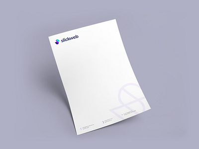 Slickweb letterhead