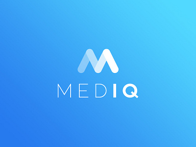 MedIQ logo branding design doctor graphic design icon logo logo design mark medical medicine surgery typography